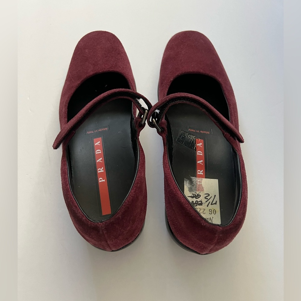 Prada Sport Mary Jane Flats - Picture 6 of 7